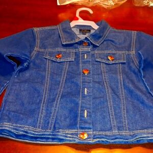 Blue jean jacket size 12